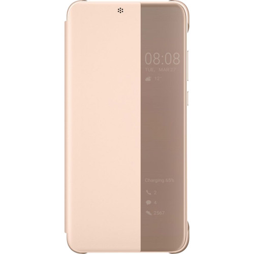 Huawei Original S-View Pouzdro Pink pro Huawei P20 (EU Blister)